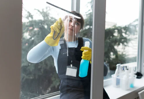 Nettoyage de vitres intérieures et extérieures à Balzac